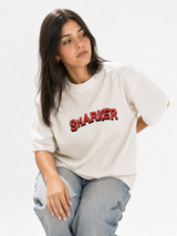 Camiseta Lips blanca
