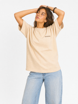 Camiseta Good Vives Beige