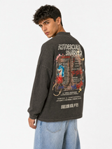 Camiseta manga larga autoescuela SHARKY