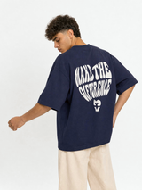 Camiseta Make the difference azul