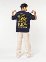 Camiseta follow AZUL