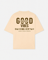 Camiseta Good Vives Beige