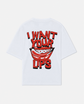 Camiseta Lips blanca