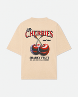 Camiseta Cherries beige