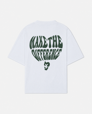 Camiseta Make the Difference Blanca
