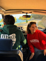 Hoodie Make the Difference Verde