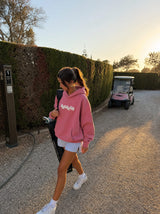 Hoodie Make the Difference Rosa
