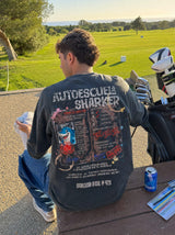 Camiseta manga larga autoescuela SHARKY