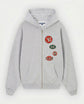 Hoodie cremallera parches SHKR