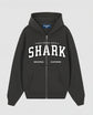 Hoodie Cremallera SHARK GRIS