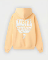 Hoodie Make the Difference Amarilla