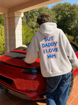 Hoodie Daddy Gris
