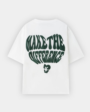 Camiseta Make the Difference Blanca