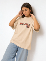 Camiseta Cherries beige