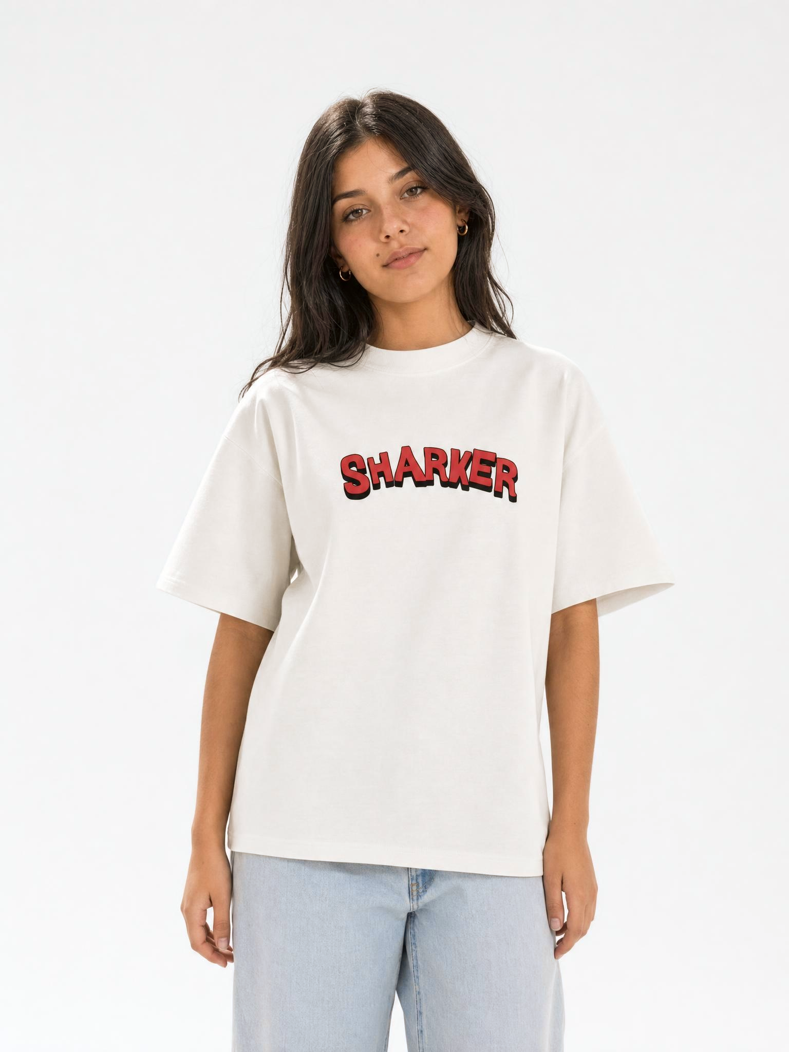 Camiseta Lips blanca