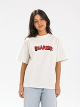 Camiseta Lips blanca