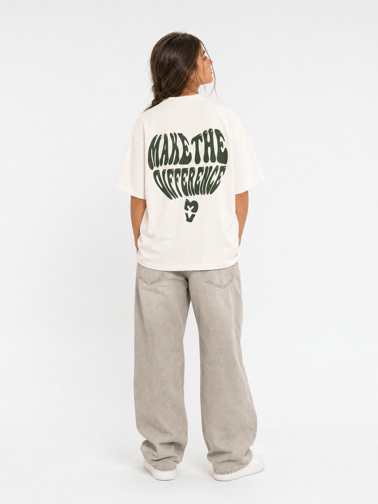 Camiseta Make the Difference Blanca