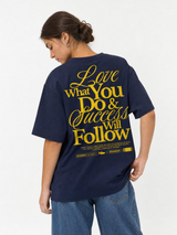 Camiseta follow AZUL