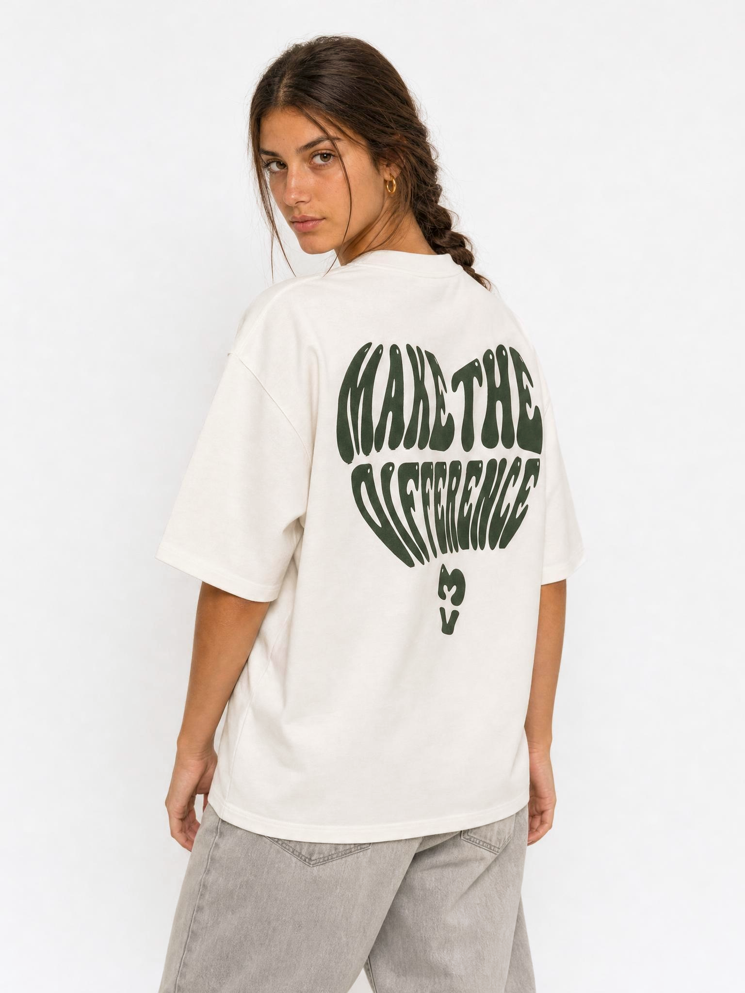 Camiseta Make the Difference Blanca
