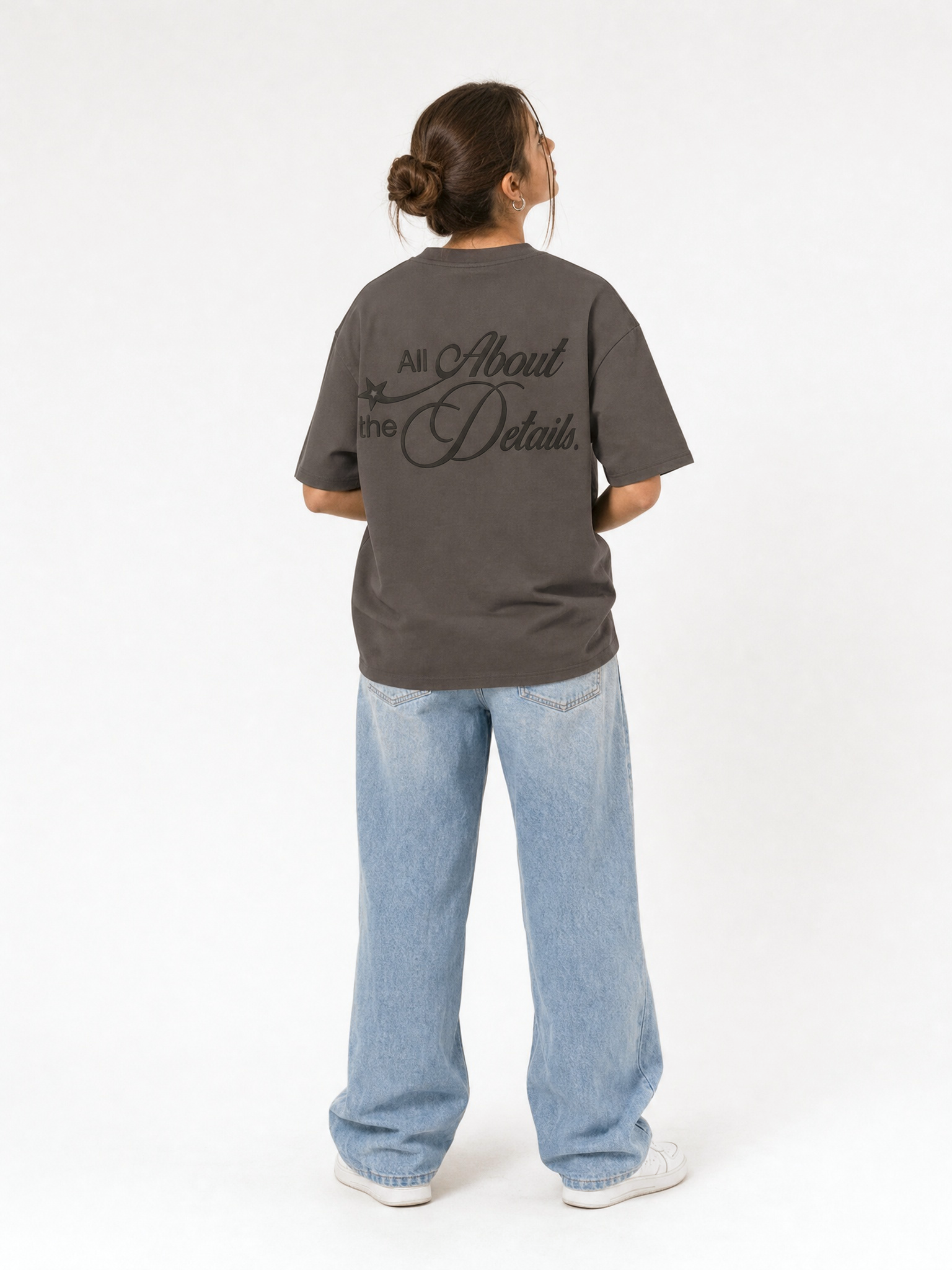 Camiseta details gris