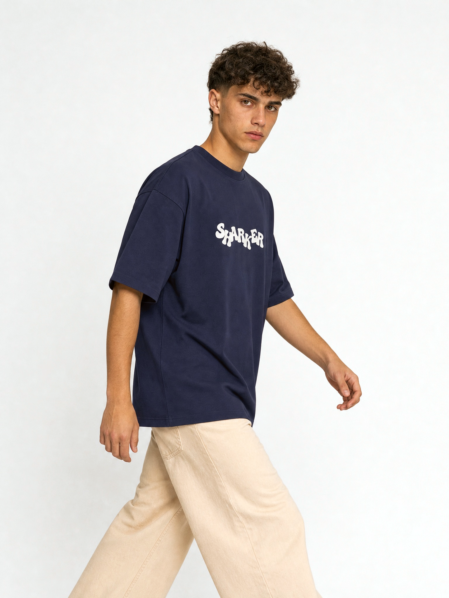 Camiseta Make the difference azul