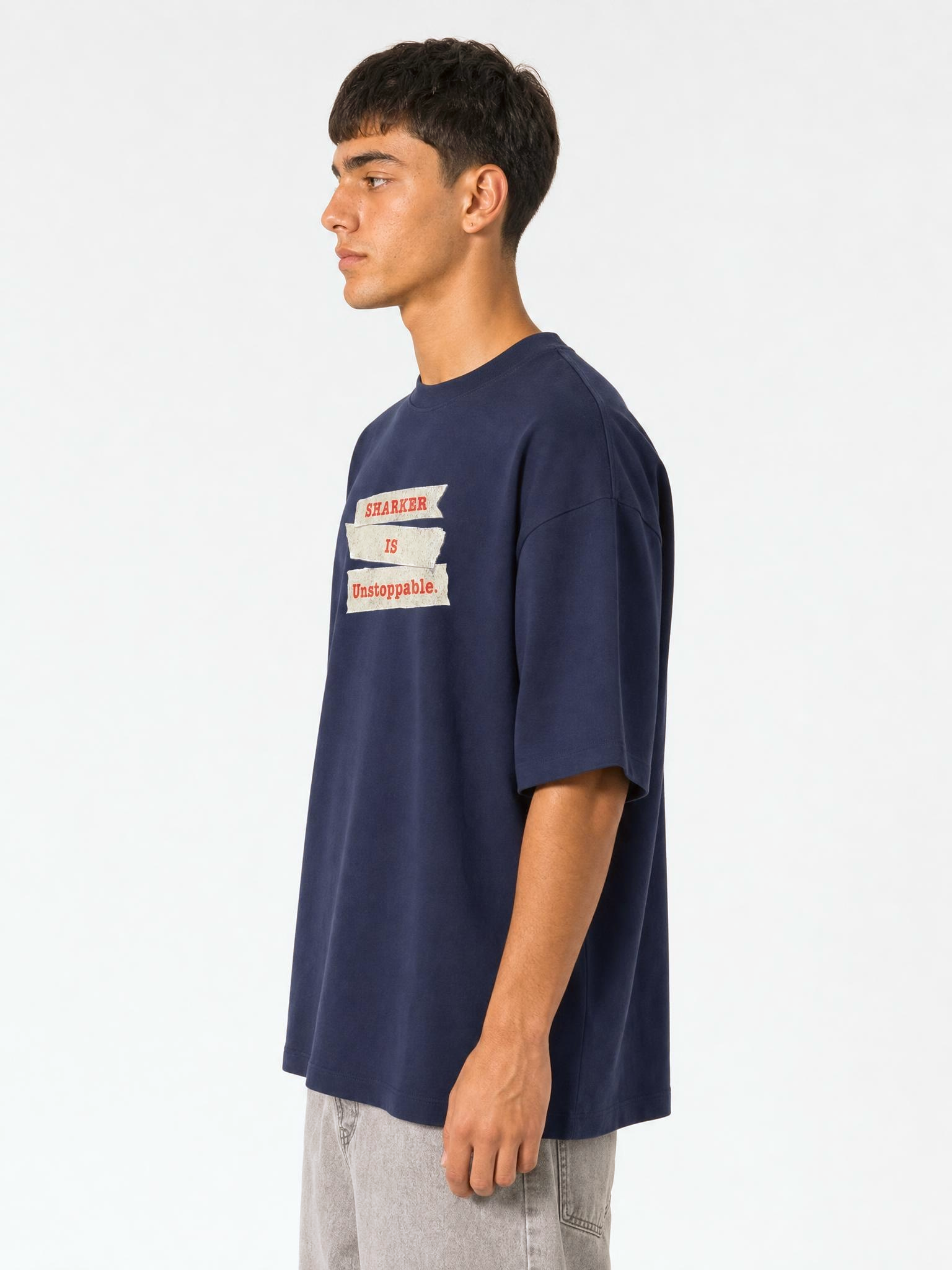 Camiseta unstoppable azul