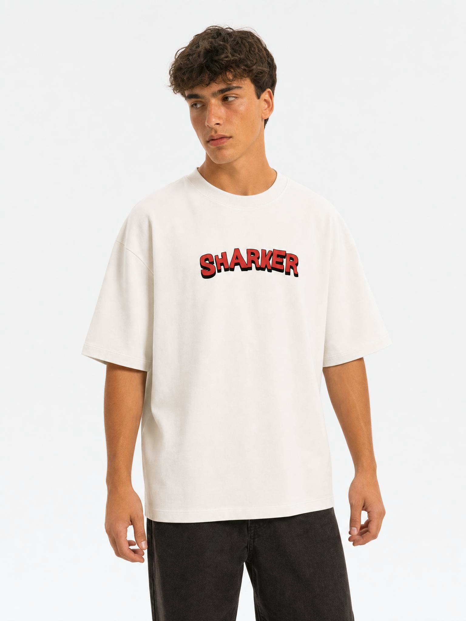 Camiseta Lips blanca