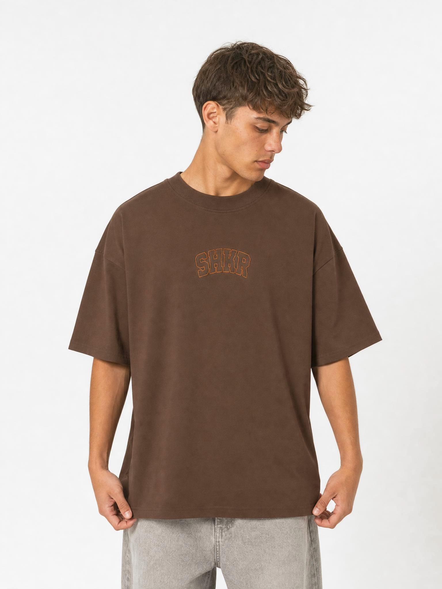 Camiseta Embroy Marrón