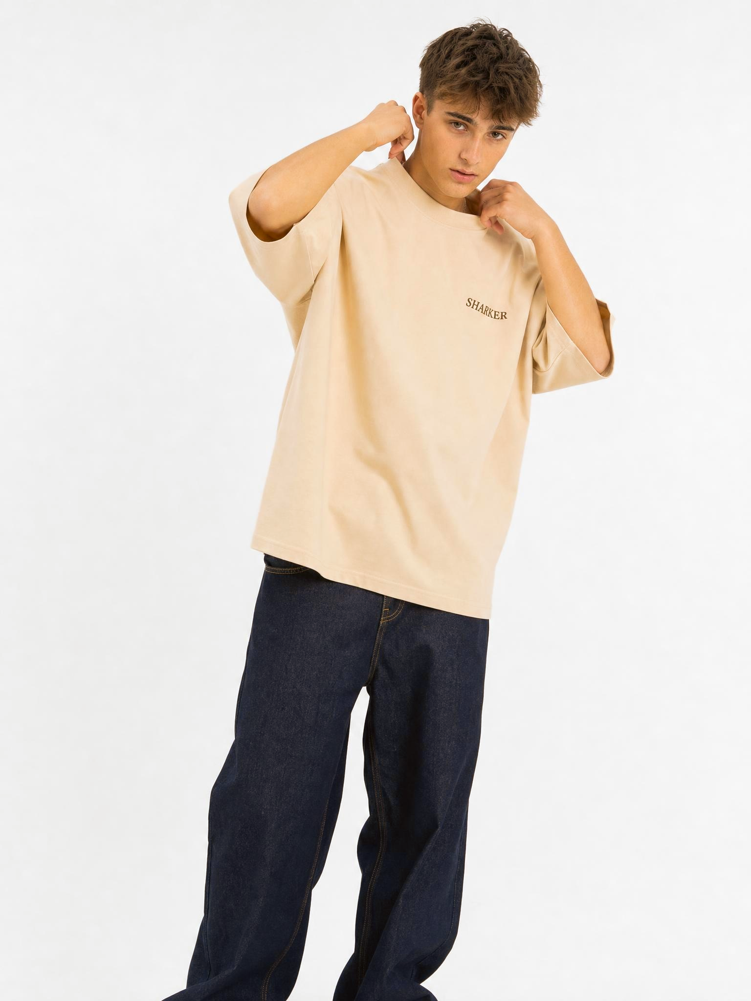 Camiseta Good Vives Beige