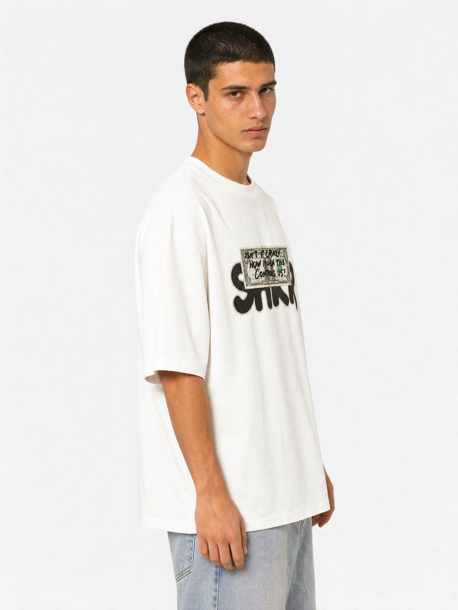 Camiseta Money blanca