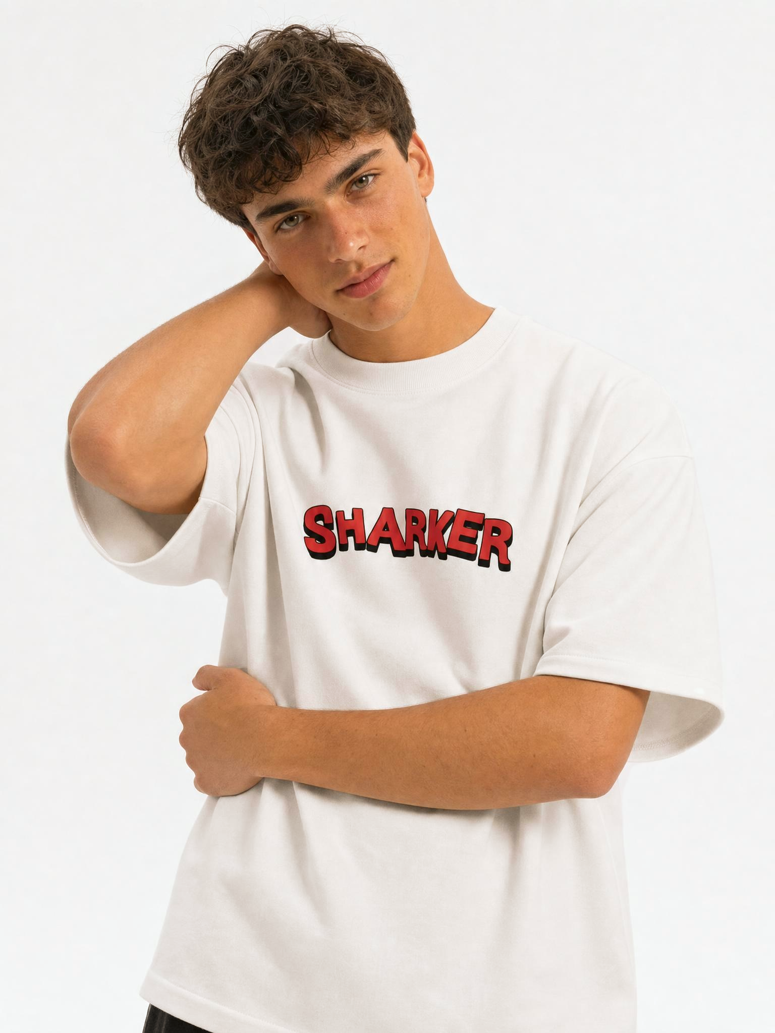 Camiseta Lips blanca