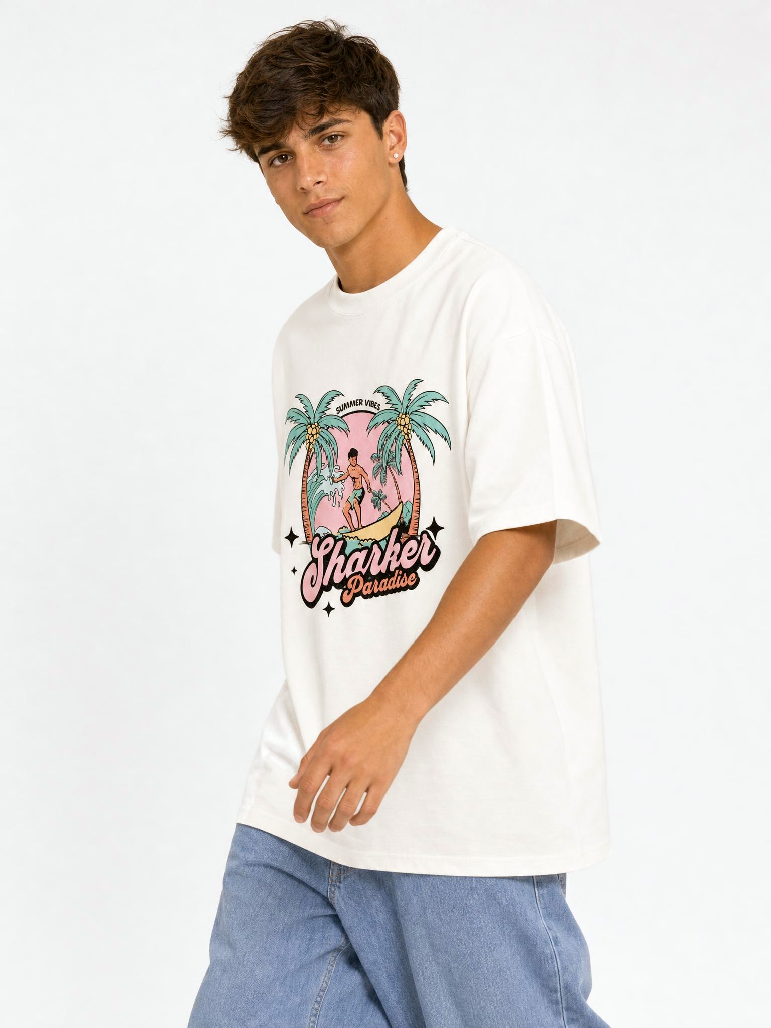 Camiseta Paradise Blanca