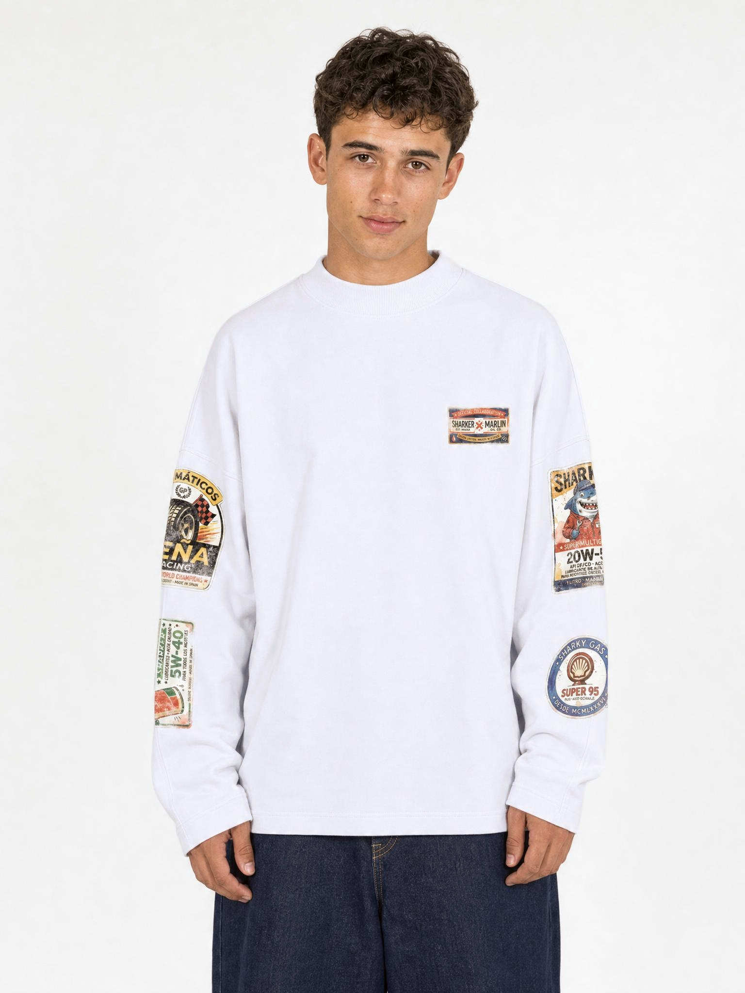 Camiseta manga larga Gasolinera Marlin Oil