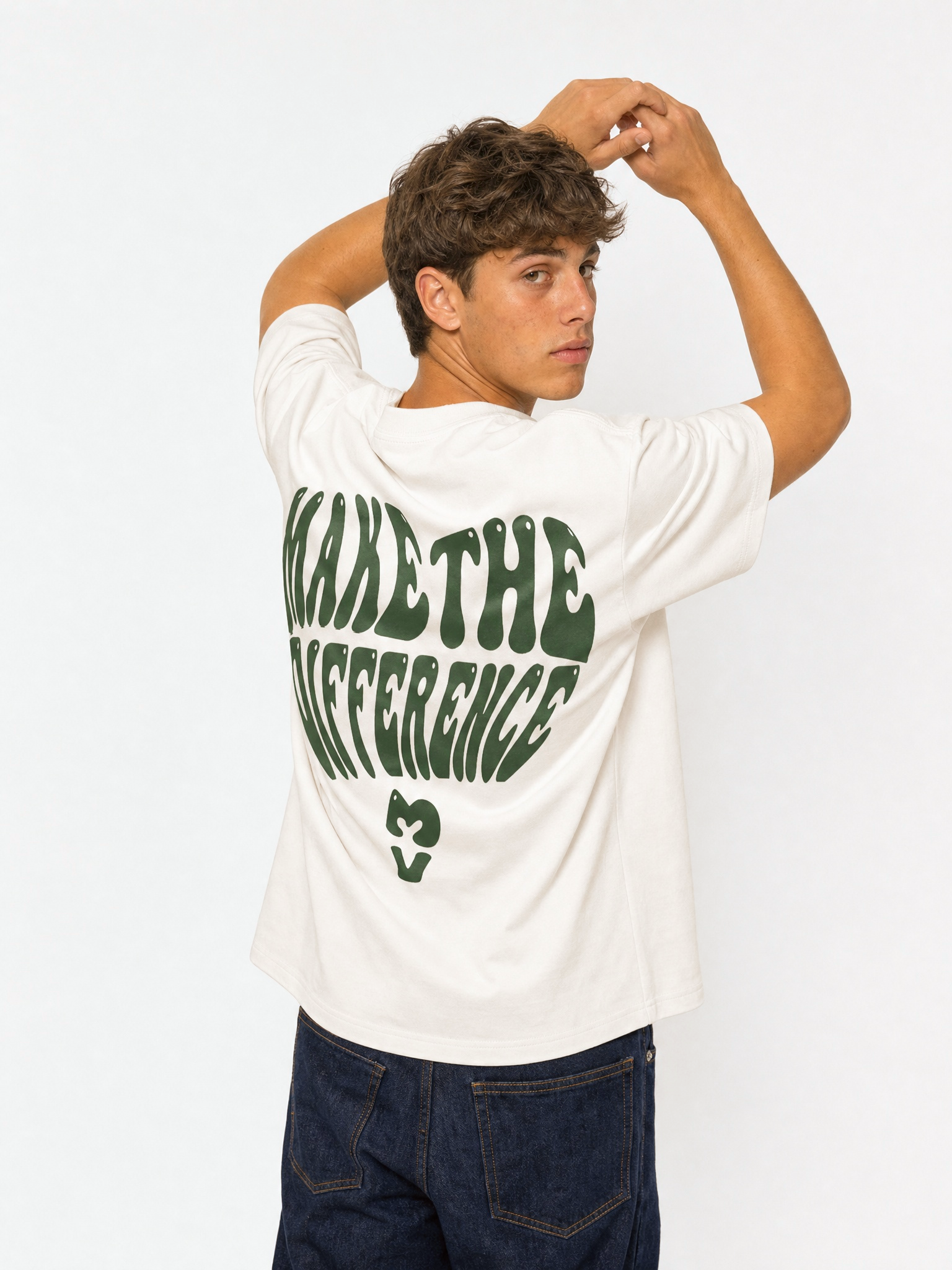 Camiseta Make the Difference Blanca