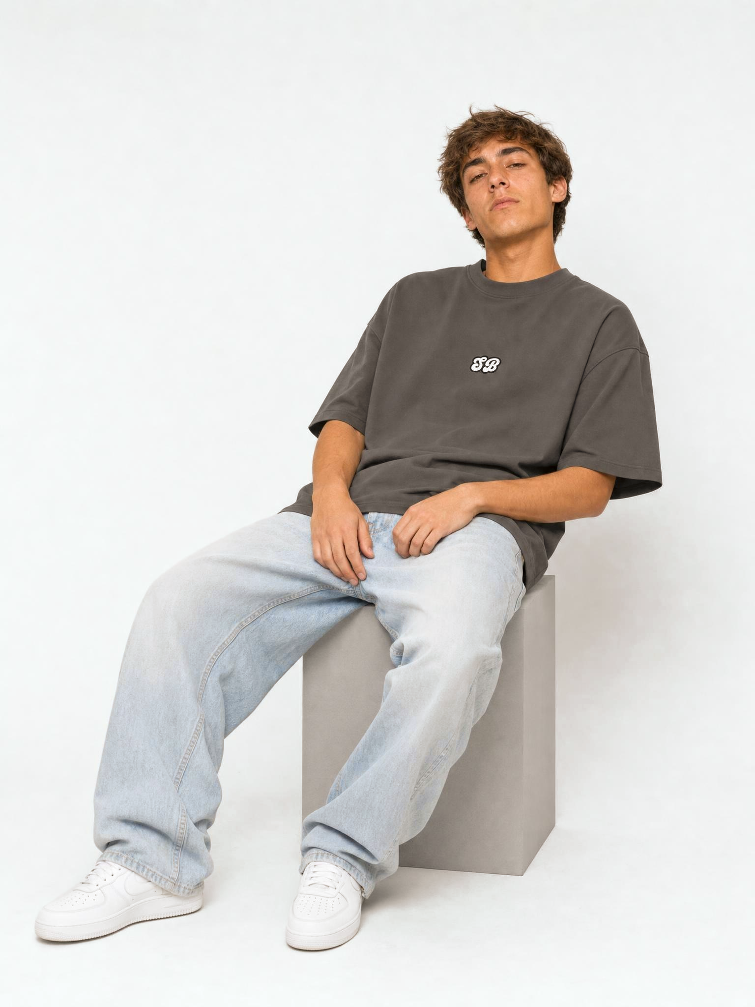 Camiseta Explore gris