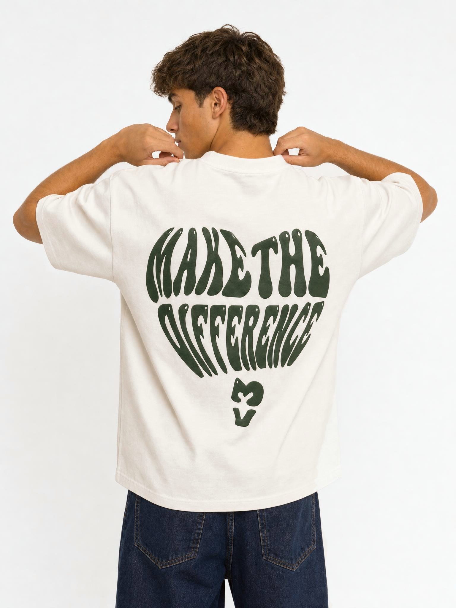 Camiseta Make the Difference Blanca