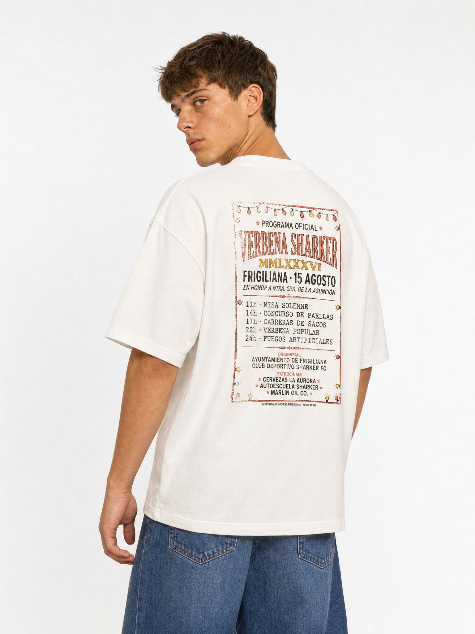 Camiseta verbena sharker