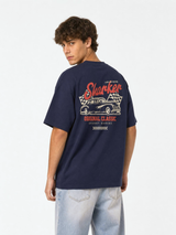 Camiseta Garaje azul