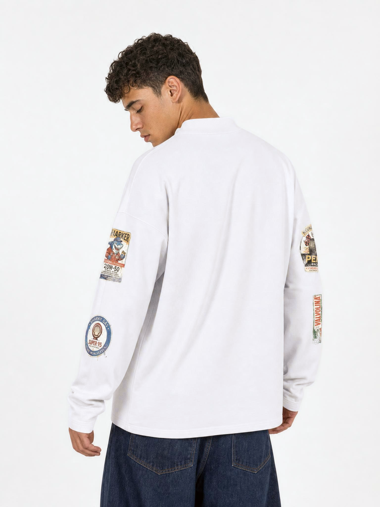 Camiseta manga larga Gasolinera Marlin Oil