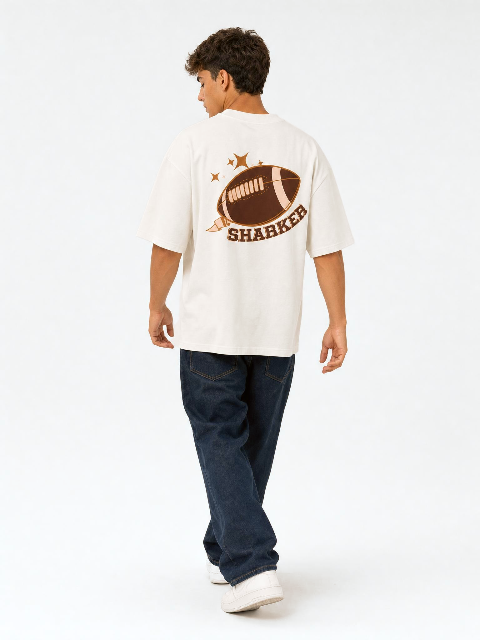Camiseta football Blanca