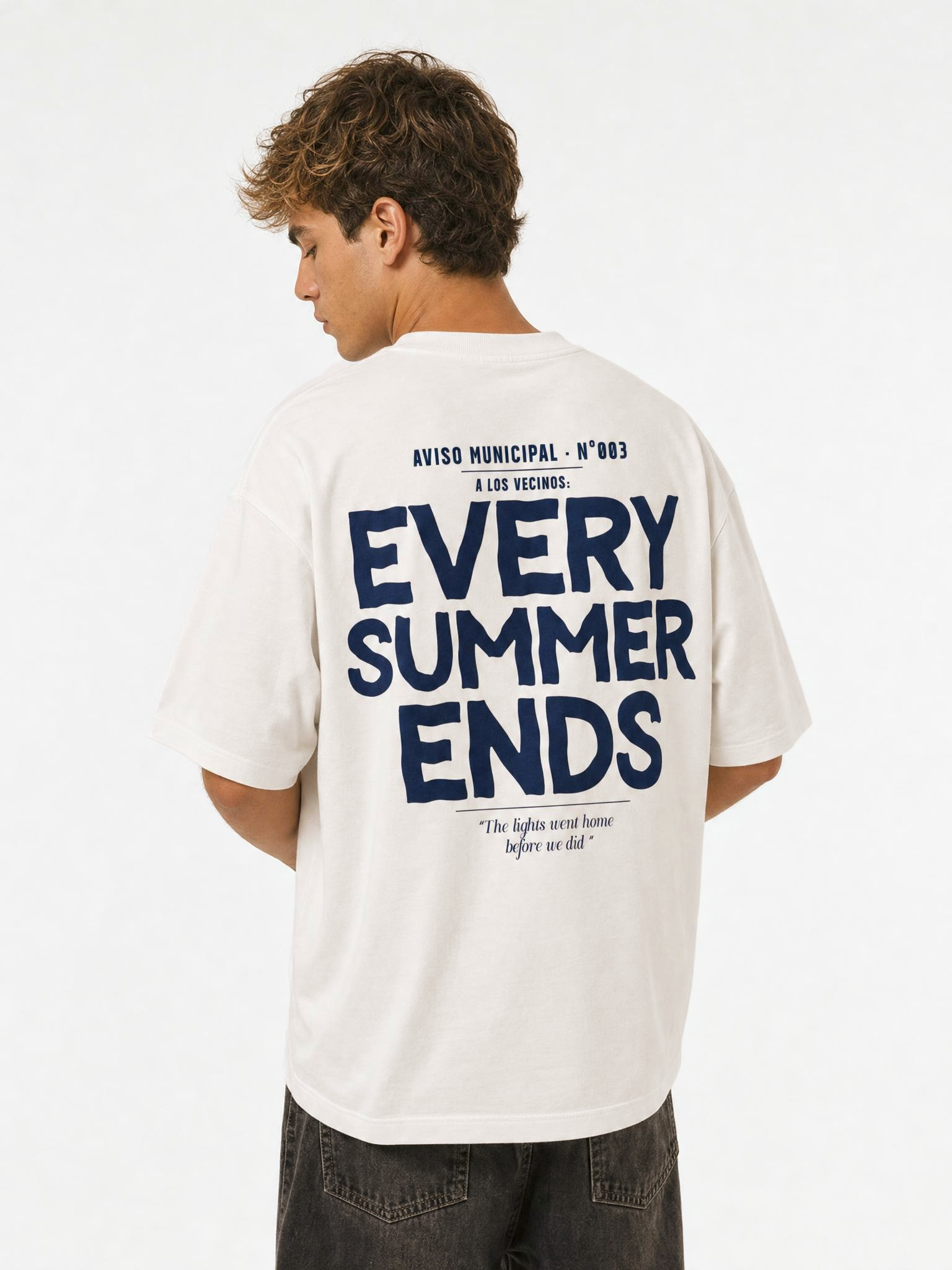 Camiseta every summer ends