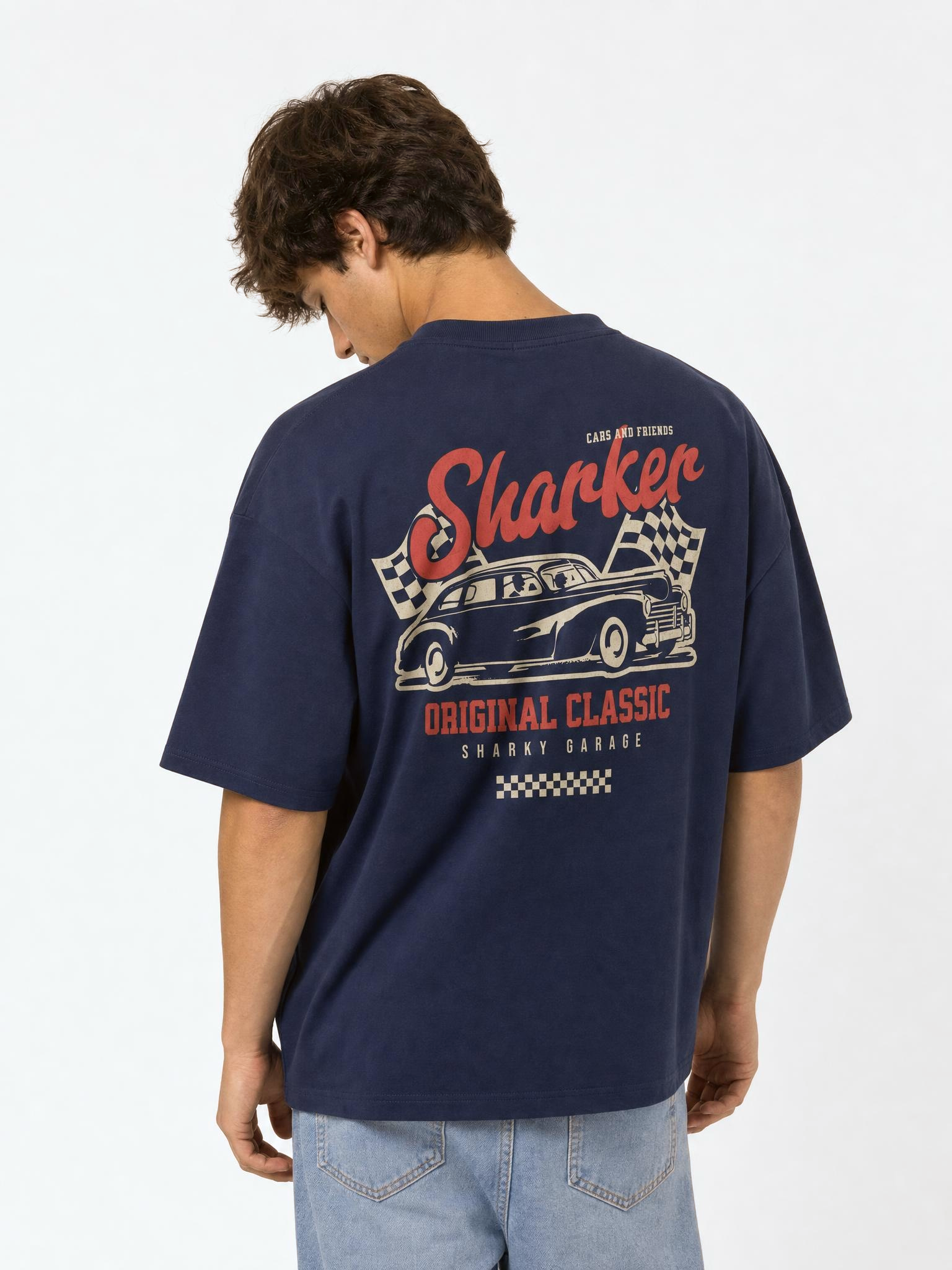 Camiseta Garaje azul