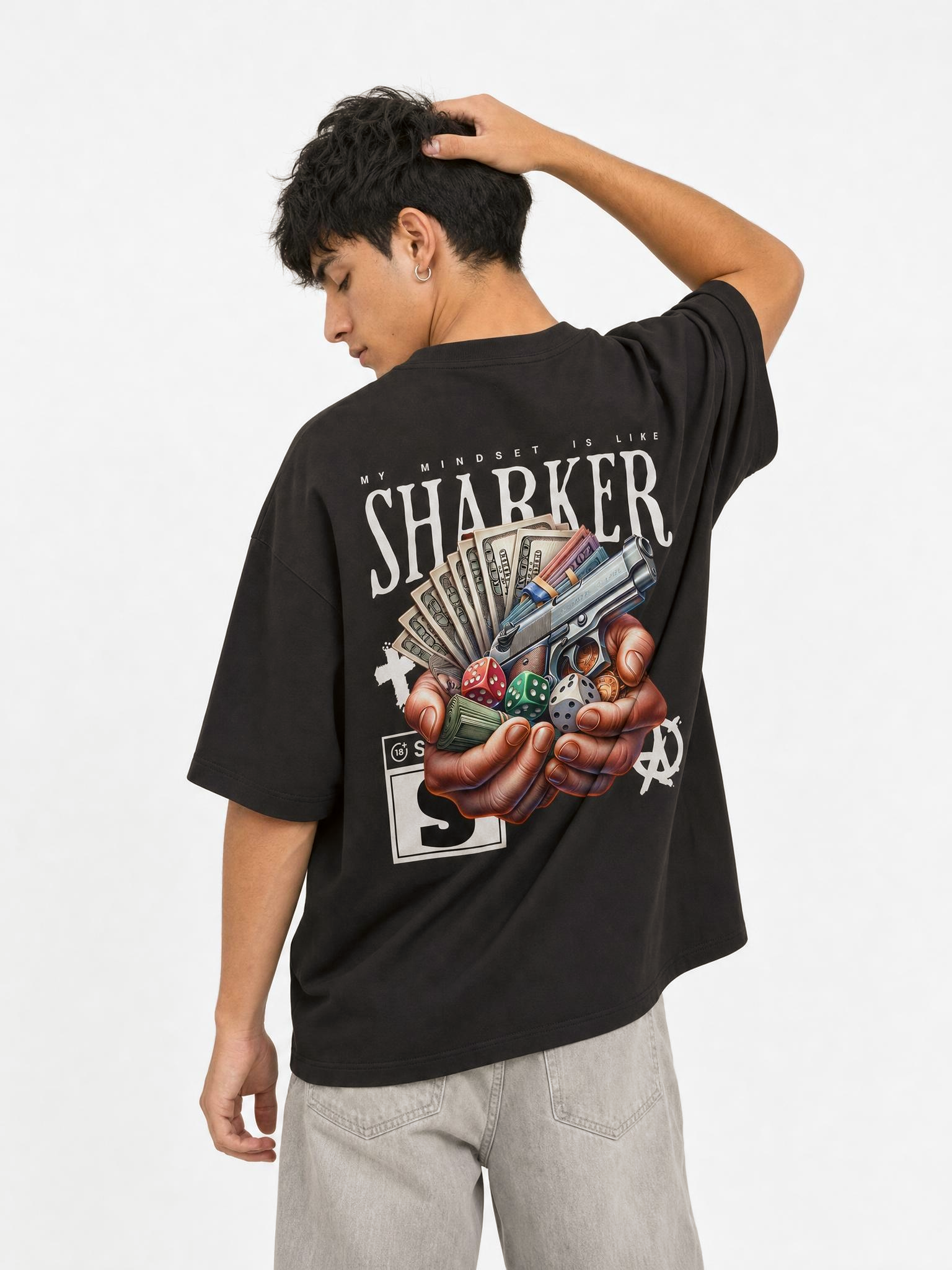 Camiseta rockstar negra