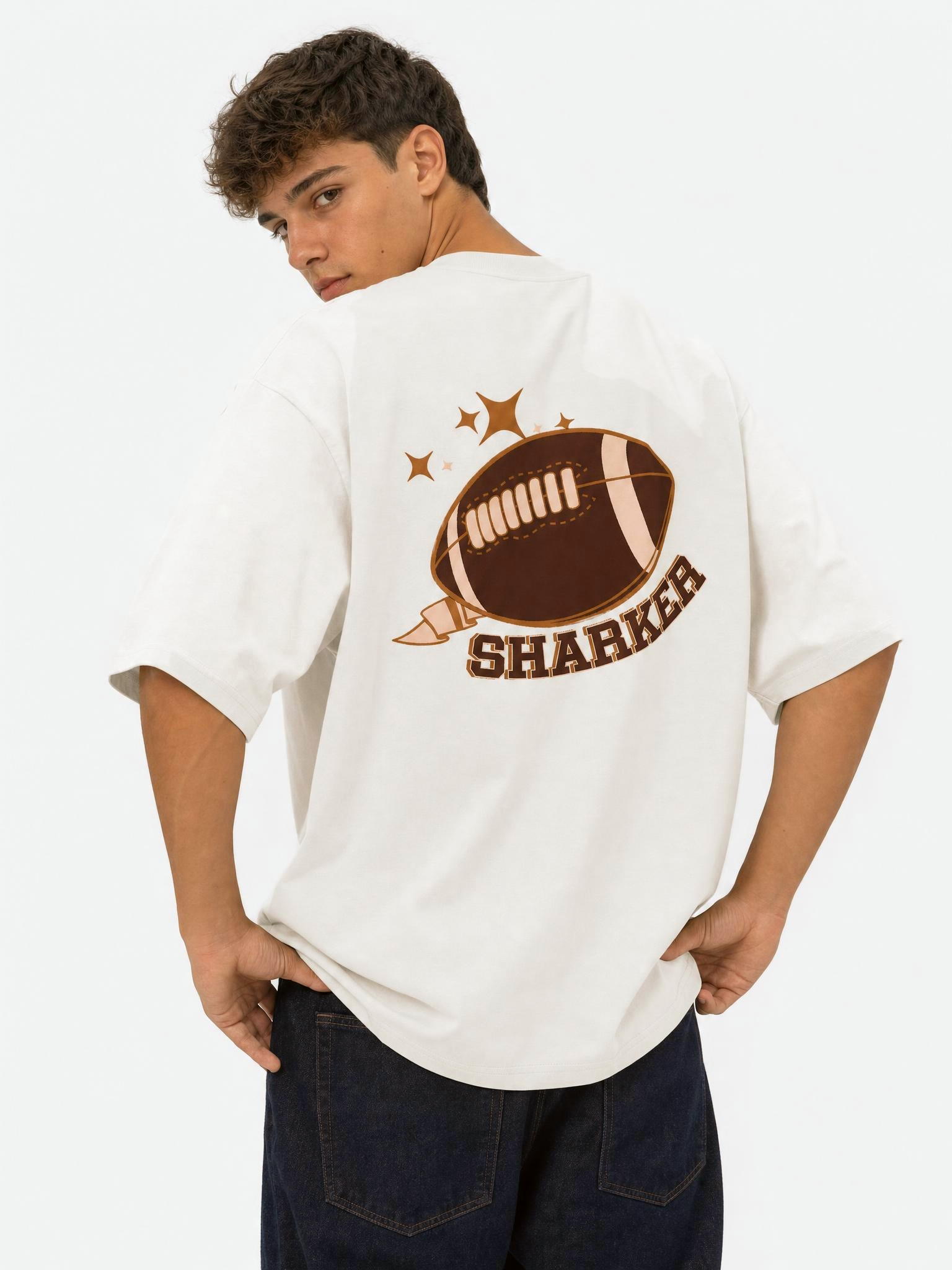 Camiseta football Blanca