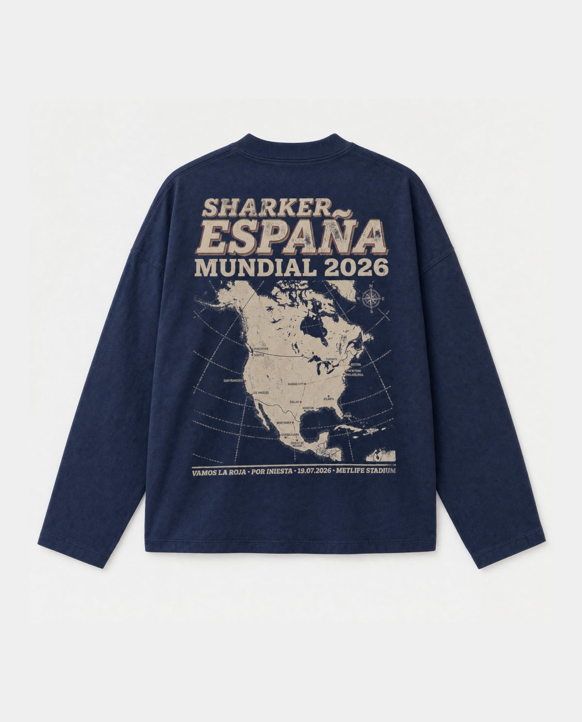Camiseta mundial 2026 manga larga