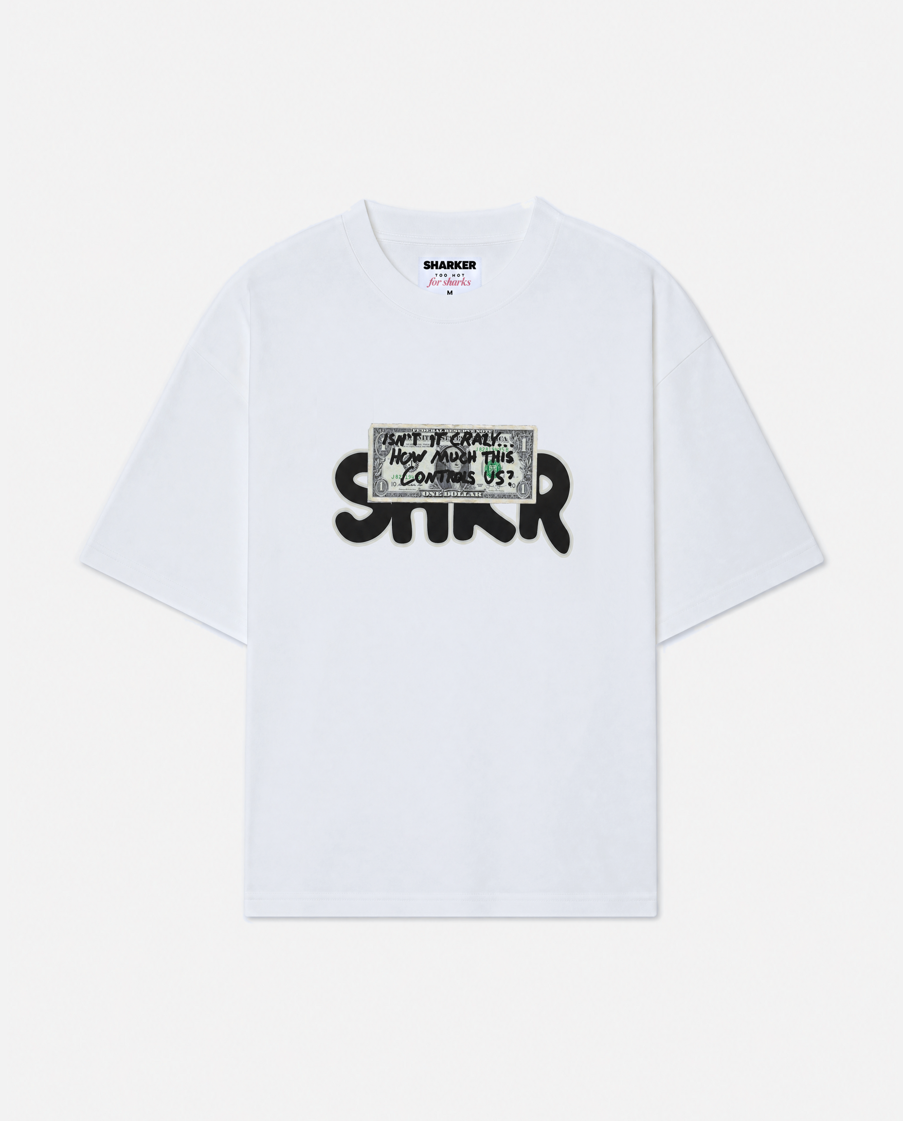 Camiseta Money blanca