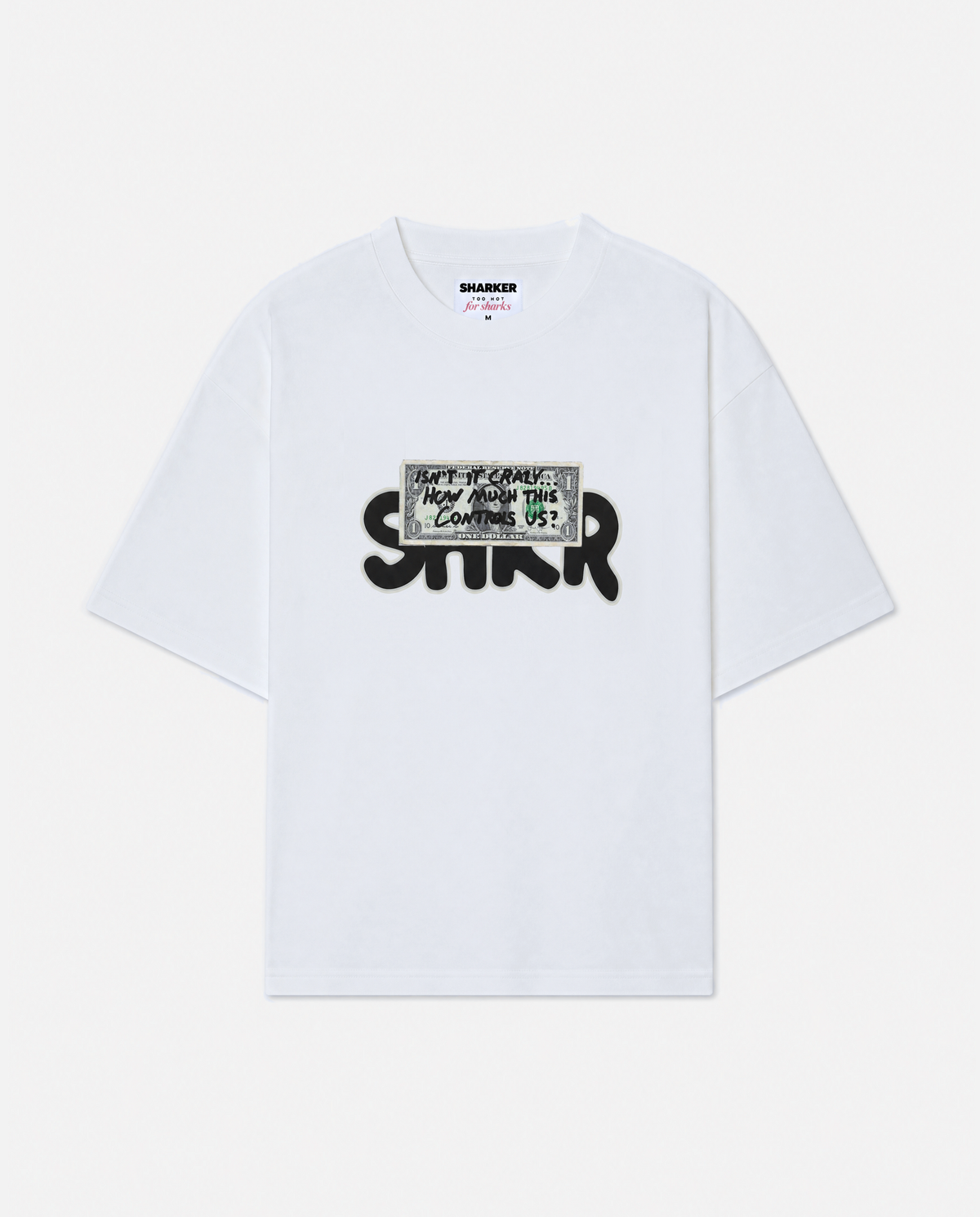 Camiseta Money blanca