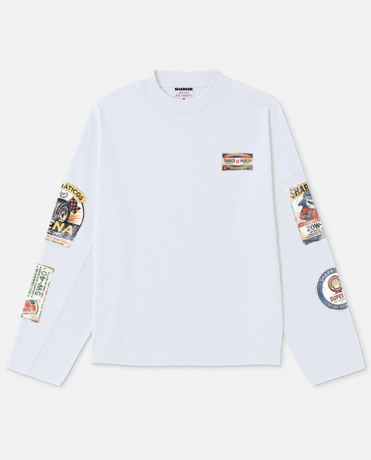 Camiseta manga larga Gasolinera Marlin Oil