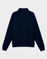 Sudadera Half zip BASIC AZUL MARINO