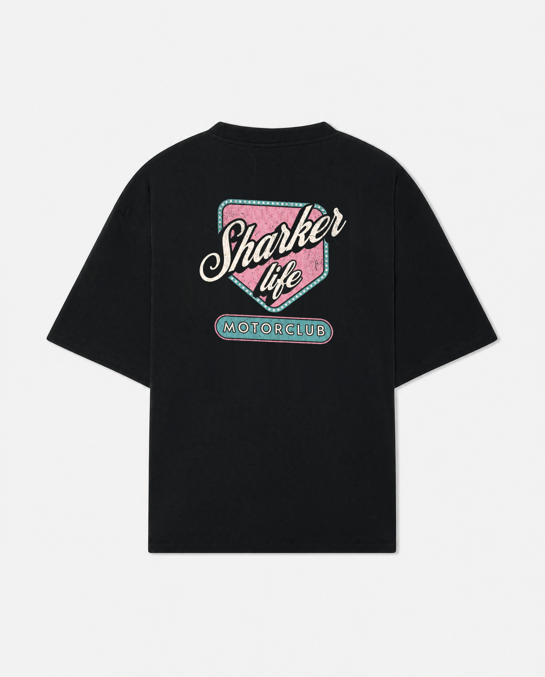 Camiseta MOTORCLUB NEGRA